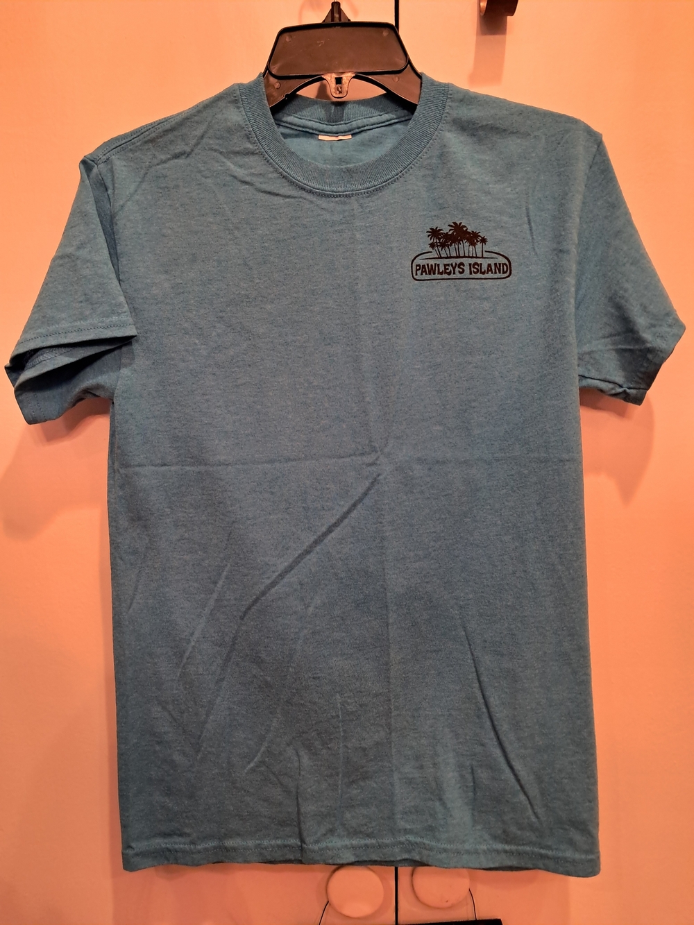 Source Unknown Light Blue "Pawleys Island" Short Sleeve Tee